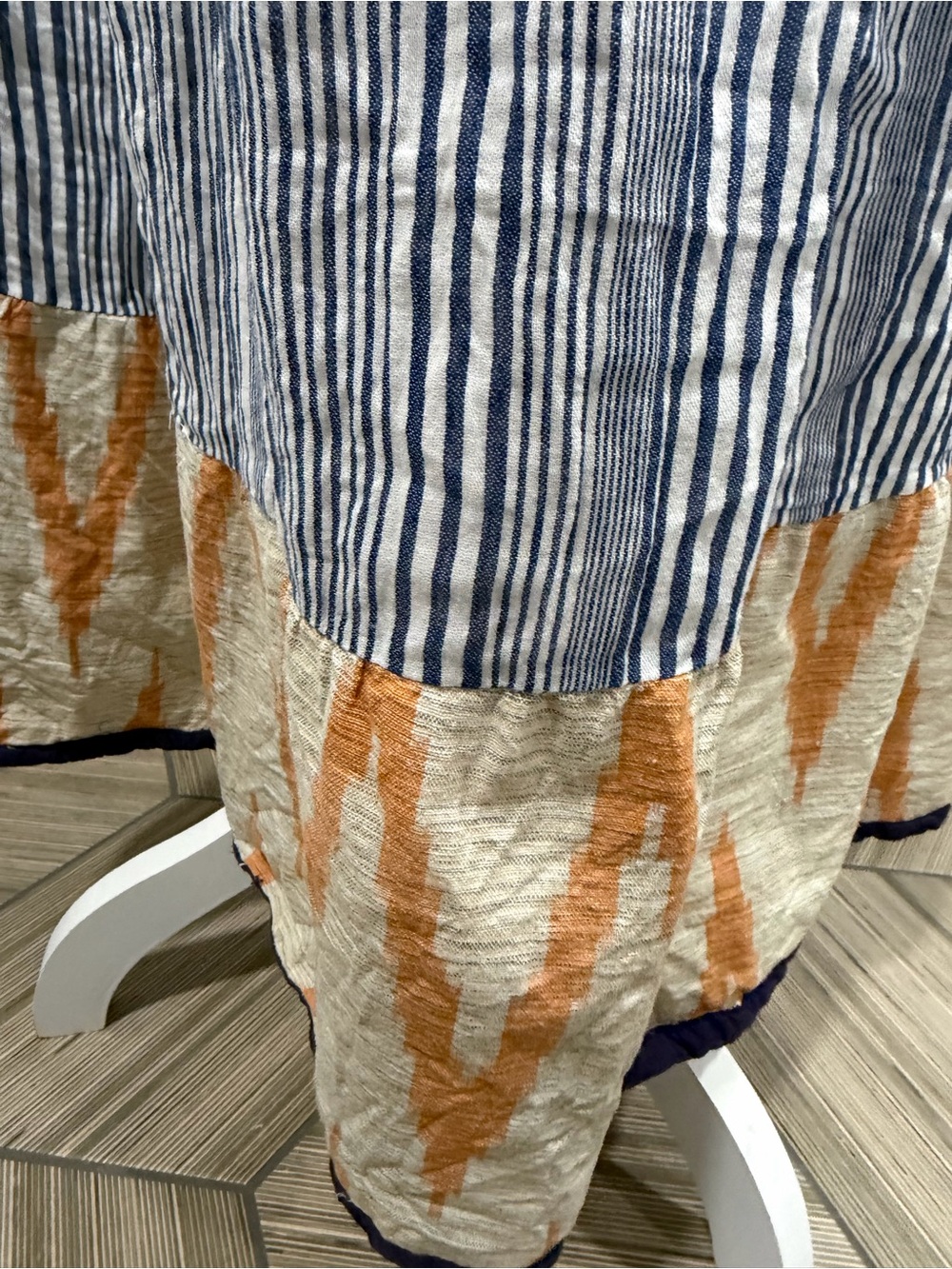 Anthropologie THML Mixed Print Boho
Patchwork Halter Maxi Dress - Picture 9 of 16